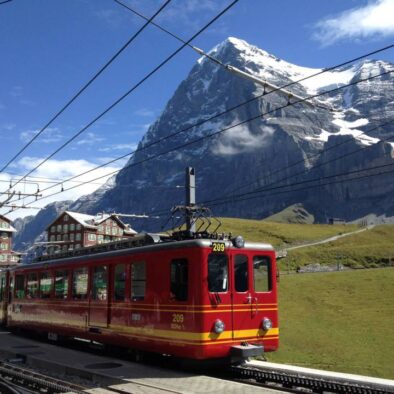 La Ferrovia della Jungfrau (Jungfrau Bahn), nel Canton Berna