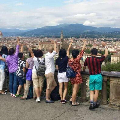 Arrivederci a Firenze da Piazzale Michelangelo