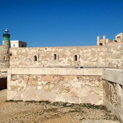 Il Castello Maniace, costruito tra il 1232 ed il 1239