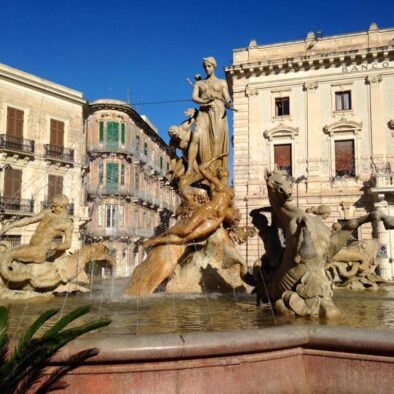 La Fontana Diana (1907) in Piazza Archimede