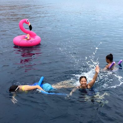 Swimming time