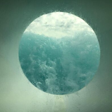 At sea