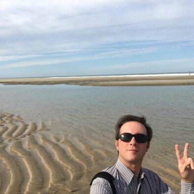 On the beach at  Soulac-sur-Mer