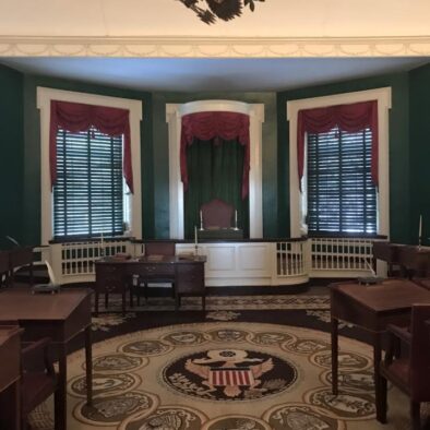 Il Congress Hall, sede del Congresso degli Stati Uniti dal 1790 al 1800