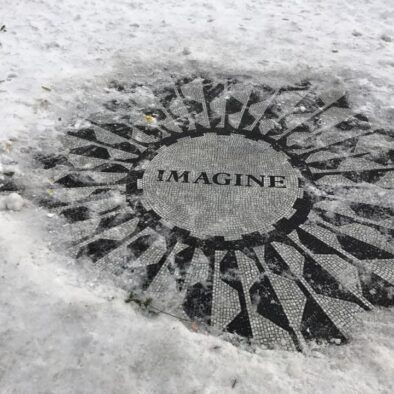 "Imagine Mosaic" at Strawberry Fields Memorial, Central Park
