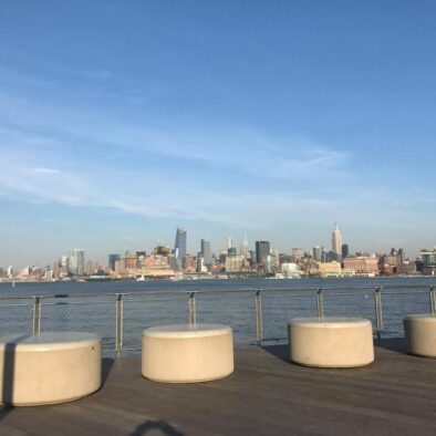 Manhattan Skyline seen from Frank Sinatra Dr.