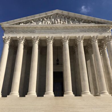 Sede della Corte Suprema statunitense, la cui costruzione terminò nel 1935