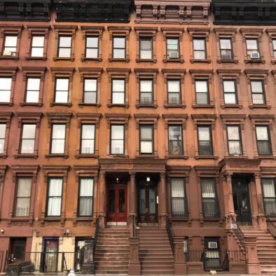 Brownstones in Harlem