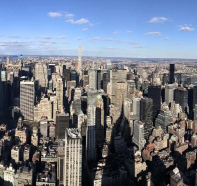 Views of New York City from the 86th Floor of the Empire State Building