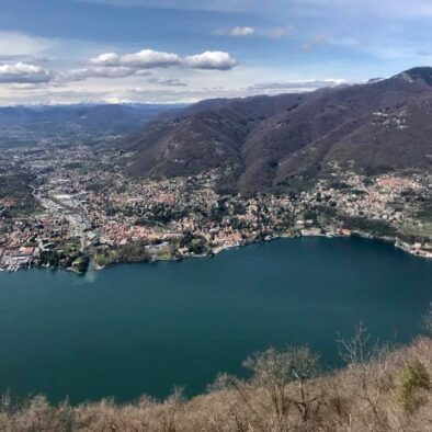 Views of Lake Como from Volta's Lighthouse (Faro Voltiano)
