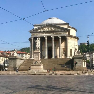 Church of Gran Madre di Dio (Great Mother of God) in Turin