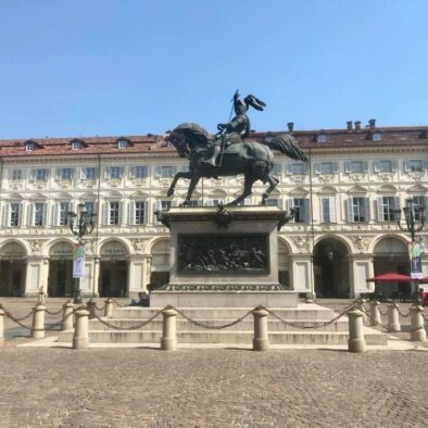 St Charles Square in Turin