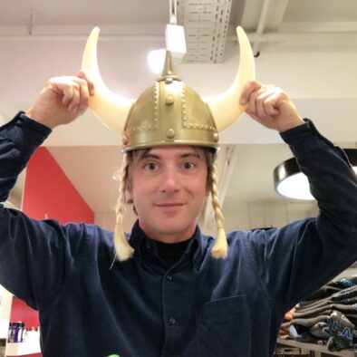 在雷克雅未克 (Reykjavík) 市中心的纪念品店里