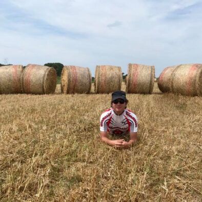 Rotoballe lungo la pista ciclabile Grosseto – Marina