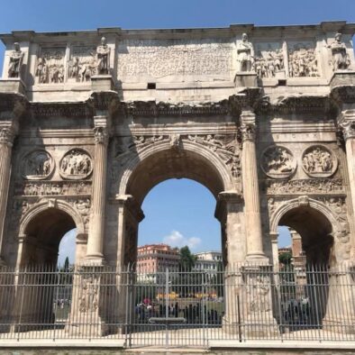 L’Arco di Costantino, inaugurato nel 315