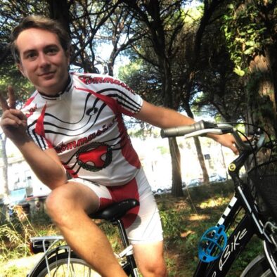 In bici a Marina di Grosseto