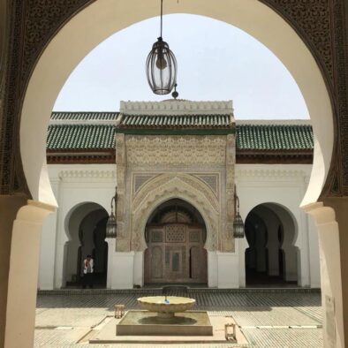 La Moschea ed Università di al-Qarawiyyin (جامعة القرويين‎), fondata nell’ 859