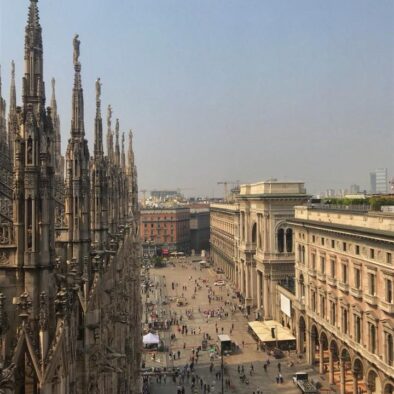 Views of Milan from the Duomo Rooftop Terraces