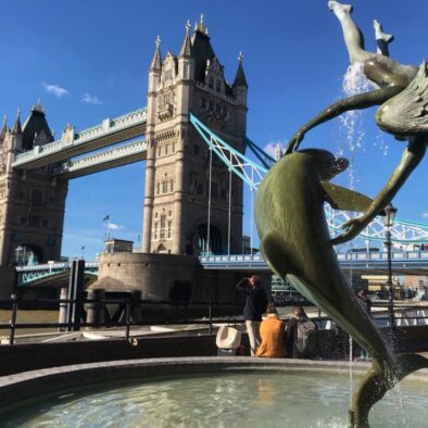 Il Tower Bridge, costruito tra il 1886 ed il 1894.