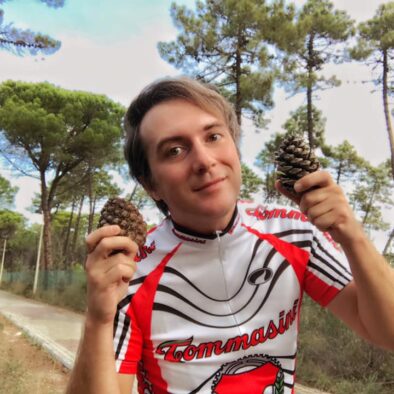 Sulla pista ciclabile Principina-Marina