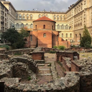 La Rotonda di San Giorgio (Ротонда Свети Георги), costruita nel III secolo come tempio pagano