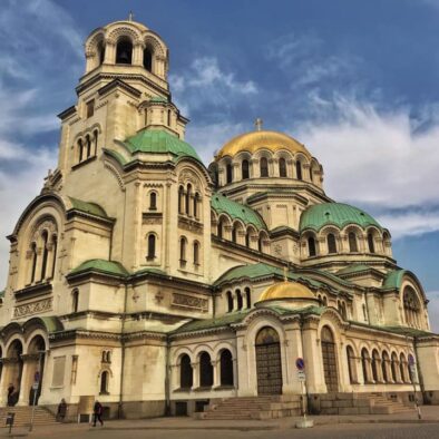 La cattedrale di Aleksandr Nevskij (Храм-паметник Свети Александър Невски), risalente al 1898