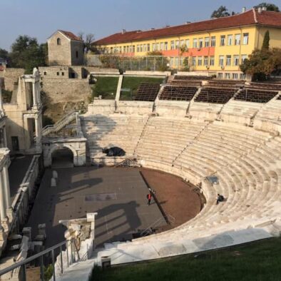 Lo Stadio Romano (Античен стадион на Филипопол), risalente al I secolo d.C.