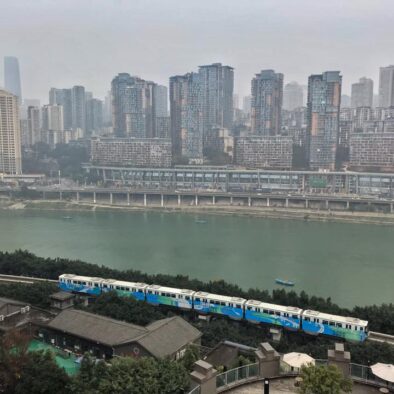 Lo skyline di Chongqing