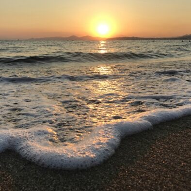 Sunset at Alimos Marina