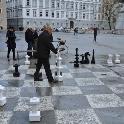 Scacchiera Gigante in Kapitelplatz
