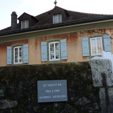 La residenza di Audrey Hepburn a Tolochenaz (Canton Vaud)