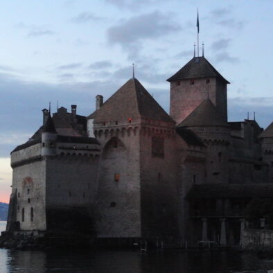 Il Castello di Chillon (Canton Vaud), risalente al XII secolo