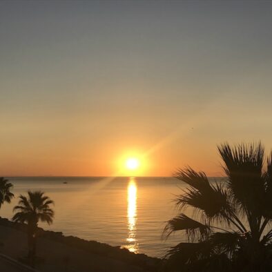 Sunrise at Methana