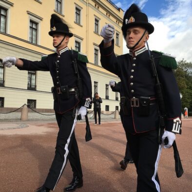 Cambio della guardia al Palazzo Reale