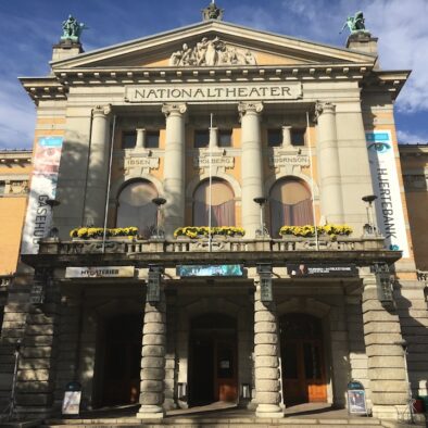 Il Teatro Nazionale (Nationaltheatret), risalente al 1889