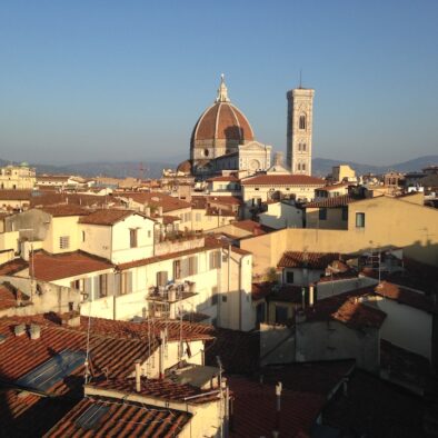 Dalla terrazza dell’hotel B4 Astoria