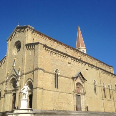 Il Duomo di Arezzo, (Cattedrale dei Santi Pietro e Donato), la cui costruzione iniziò già nel 1278