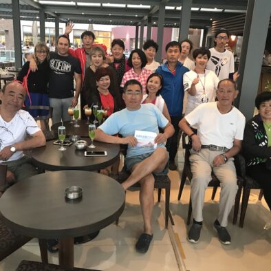 Foto di gruppo al Michelangelo Resort & SPA