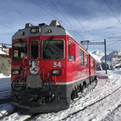Il treno panoramico Bernina Express
