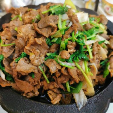 Tasting local food