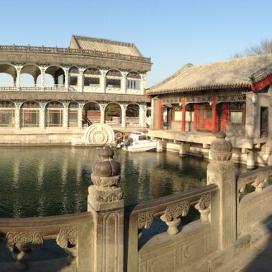 The Marble Boat at the Summer Palace