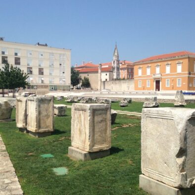 Il Foro Romano, costruito tra il I e il III secolo a.C.