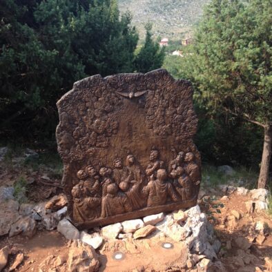 Sulla Collina delle Apparizioni a Medjugorje