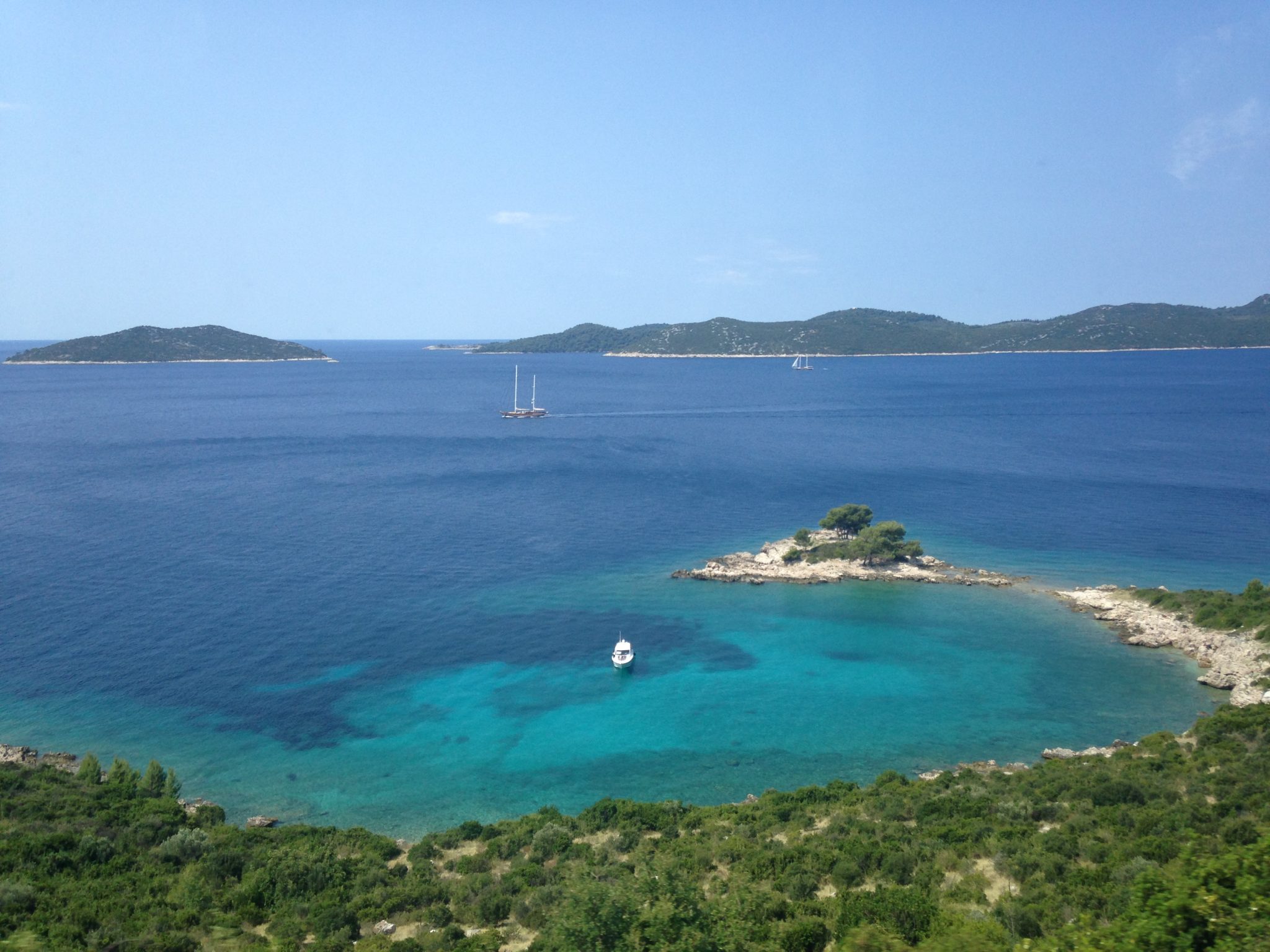 On the road to Dubrovnik