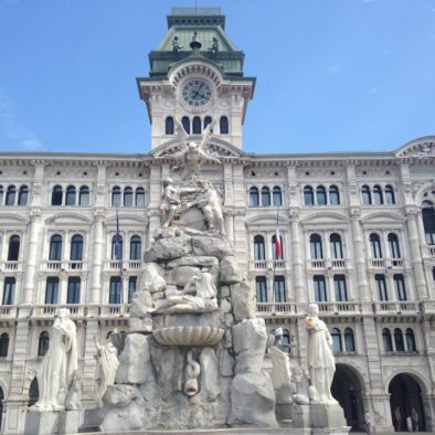 Fountain of the Four Continents at Unity of Italy Square (Piazza Unità d'Italia)