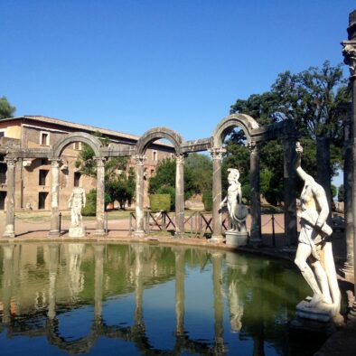 Villa Adriana a Tivoli, costruita nel II secolo