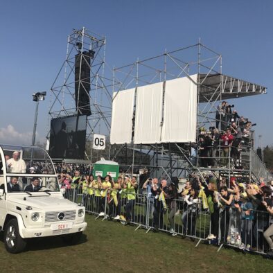 25 March 2017: Pope Francis in Milan - Holy Mass in Monza Park