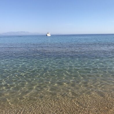 La spiaggia del Saint John Hotel Villas & Spa