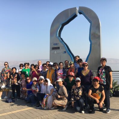Group photo in Tiberias