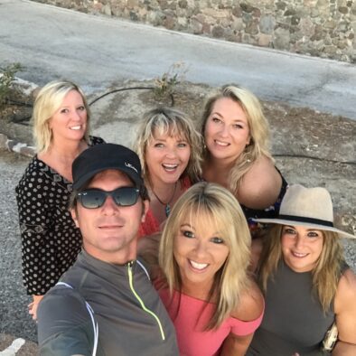 Group photo at Aegina – Perdika